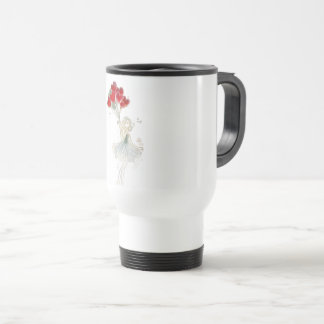 Klassischer süßer Becher Reisebecher