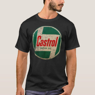 Klassischer T - Shirt Castrol Gas