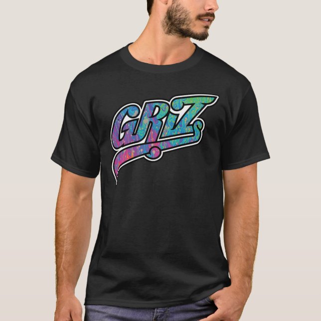 Klassischer T - Shirt des Griz-Logos (Vorderseite)