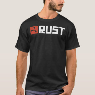 Klassischer T - Shirt für das Rust-Game-Logo