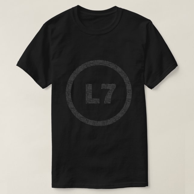 Klassischer T - Shirt L7 (Design vorne)