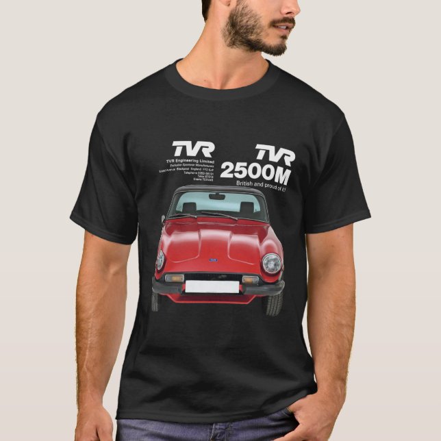 Klassischer T - Shirt TVR 2500M (Vorderseite)