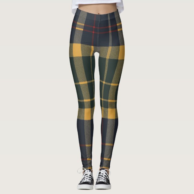 Klassischer Tartan Leggings (Vorderseite)