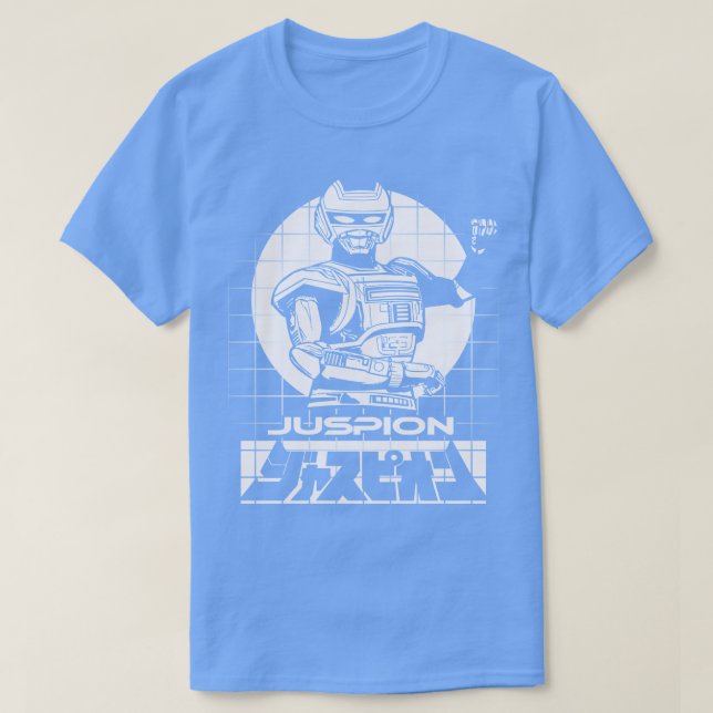 Klassischer Tokusatsu Metallheroes Kyojuu Tokusou  T-Shirt (Design vorne)