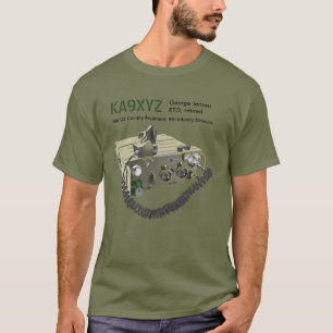 Klassischer tragbarer Transceiver AN/VRC-77 T-Shirt