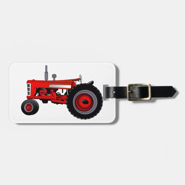 Klassischer Traktor Gepäckanhänger (Vorderseite horizontal)