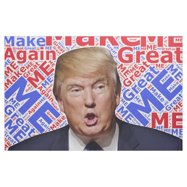 Klassischer Trump 2020 Stoff (Fat Quarter (45,7 x 55,9 cm))