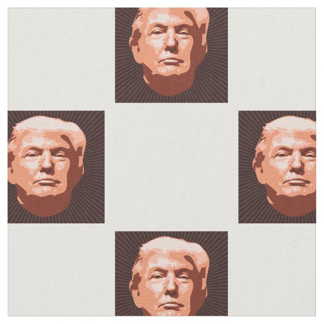 Klassischer Trump 2021 Stoff (Nahaufnahme)