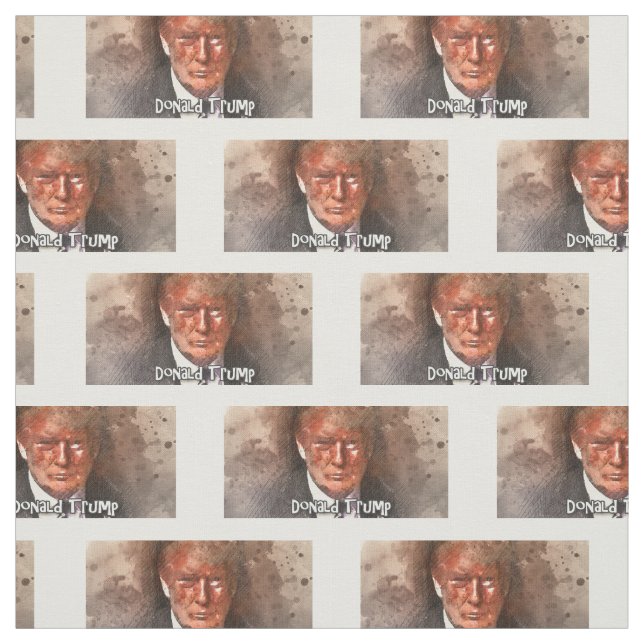 Klassischer Trump 2021 Stoff (Muster)
