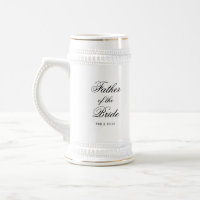 Klassischer Vater der Braut Stein