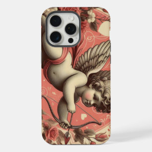 Klassischer/Vintag/Retro-Kupid Valentinstag iPhone 15 Pro Max Hülle