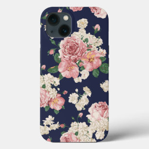 Klassischer Vintage-Blumenstil Case-Mate iPhone Hülle