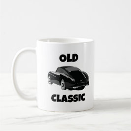 Klassischer Vintage Car Kaffeetasse