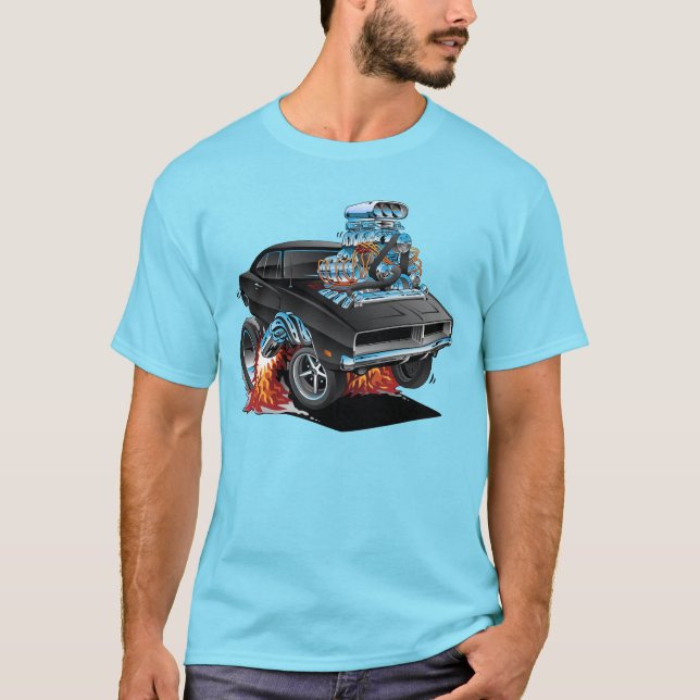 Klassischer Vintage Car Roadster T-Shirt (Vorderseite)
