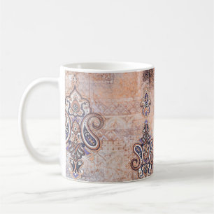 Klassischer Vintage-Druck mit Patchwork, Paisley-E Kaffeetasse
