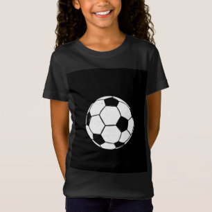 Klassischer Vintage-Fußball mit abgenutzter Sporti T-Shirt