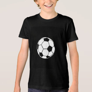 Klassischer Vintage-Fußball mit abgenutzter Sporti Tri-Blend Shirt