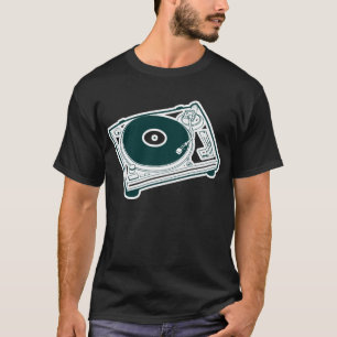 Klassischer Vintage-Plattenspieler T-Shirt