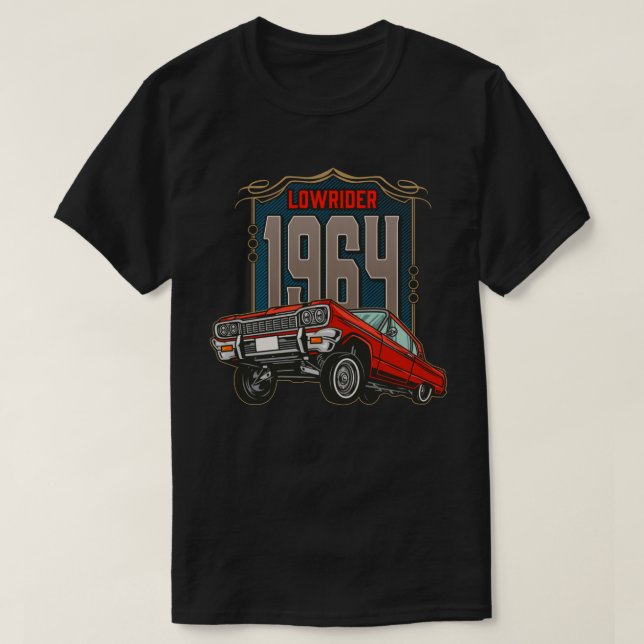 Klassischer Vintage-Wagen 1964 T-Shirt (Design vorne)