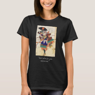 Klassischer Vintager japanischer T-Shirt