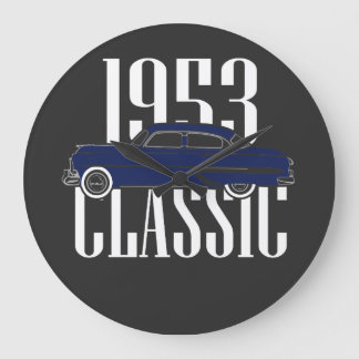Klassischer Wagen 1953 Große Wanduhr
