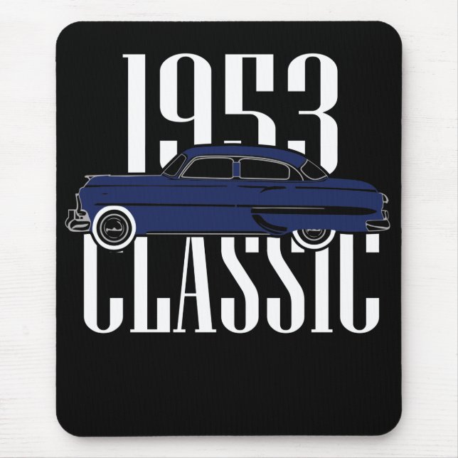 Klassischer Wagen 1953 Mousepad (Vorne)