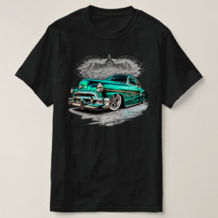 Klassischer Wagen mit unterer Bombe T-Shirt