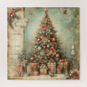 Klassischer Weihnachtsbaum Jigsaw Puzzle