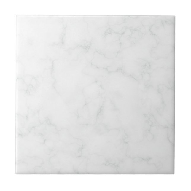 Klassischer weißer Carrara-Marmor  Fliese (Vorderseite)