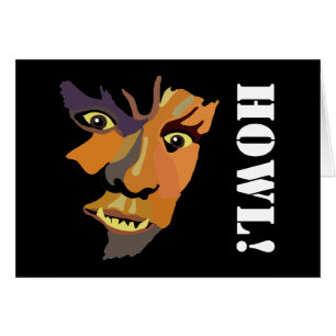 Klassischer Werwolf, glückliches Halloween