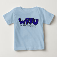 Klassischer WRIU Logo-Baby-T - Shirt (blau)