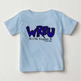 Klassischer WRIU Logo-Baby-T - Shirt (blau)