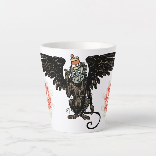Klassischer Zauberer für Oz-Winged-Affen-Tasse Milchtasse (Vorderseite)