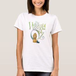 Klassischer Zauberer von Oz - Feiger Löwe & Toto T T-Shirt