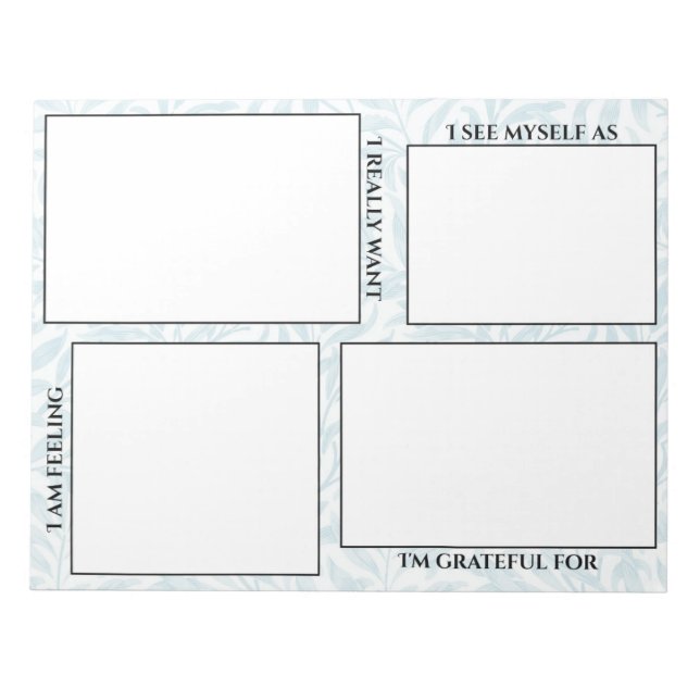 Klassischer Zeichnend Journal-Editor Notizblock (Vorderseite)