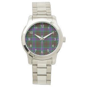 Klassischer Zeitloser Clan Brodie Jagd Tartan Kari Armbanduhr