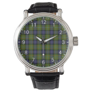 Klassischer Zeitloser Clan Ferguson Tartan Kariert Armbanduhr