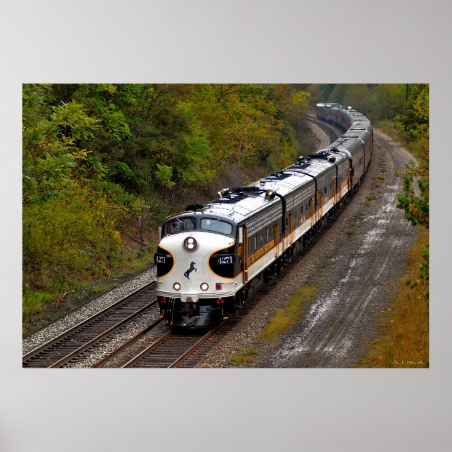 Klassischer Zug Poster (Vorne)