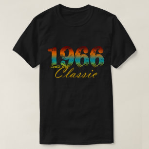 Klassisches 1966 T-Shirt Geboren 1966 Geburtstagsg