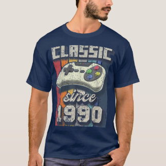 Klassisches 1990 32. Geburtstag Retro Video Game C T-Shirt