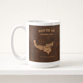 Klassisches Abenteuererbe der acht Staaten Kaffeetasse
