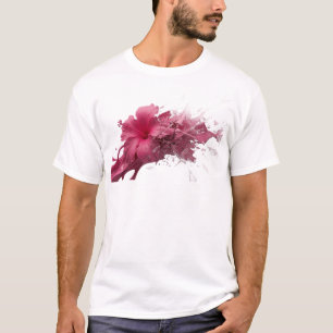 Klassisches ABSTRACT FLOWER 11 Originaldesign T-Shirt