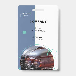 Klassisches Abzeichen Ausweis