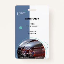 Klassisches Abzeichen Ausweis