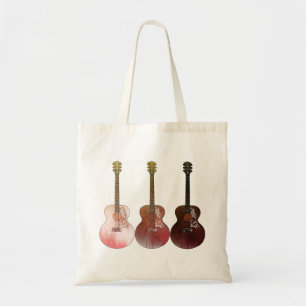 Klassisches Akustikgitarren Rustikales Vintages In Tragetasche