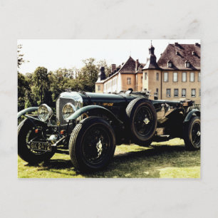 Klassisches altes Auto Postkarte