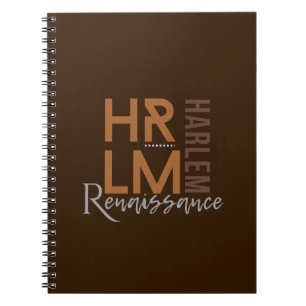 Klassisches, anspruchsvolles Harlem Renaissance Pl Notizblock