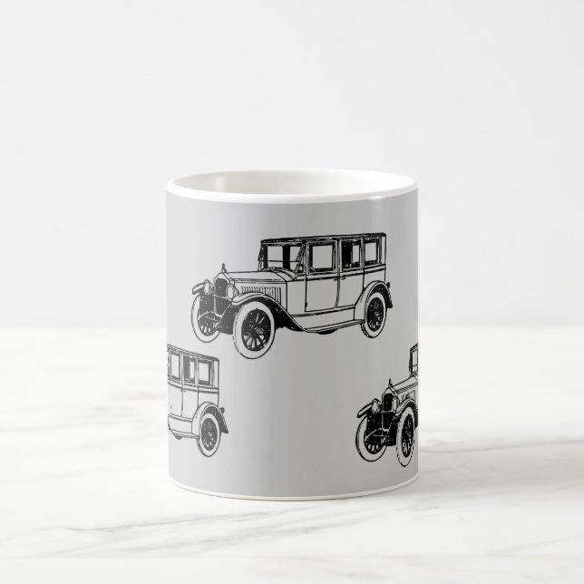 Klassisches antikes Auto-Automobil Tasse (Mittel)