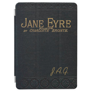 Klassisches antikes Buch-Monogramm Janes Eyre iPad Air Hülle