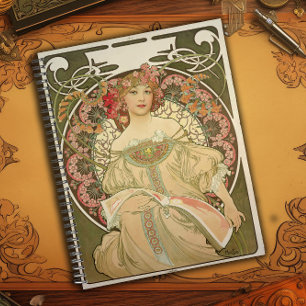 Klassisches Art Nouveau Plakatdesign Planer